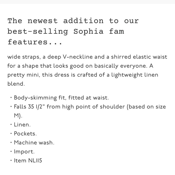 NWOT Madewell Sophia Deep-V Mini Dress (new without tags) - Picture 13 of 13